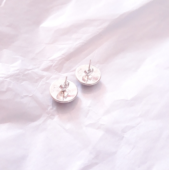 Glass Colorful Tree of Life Stud Earrings - Picture 4 of 4